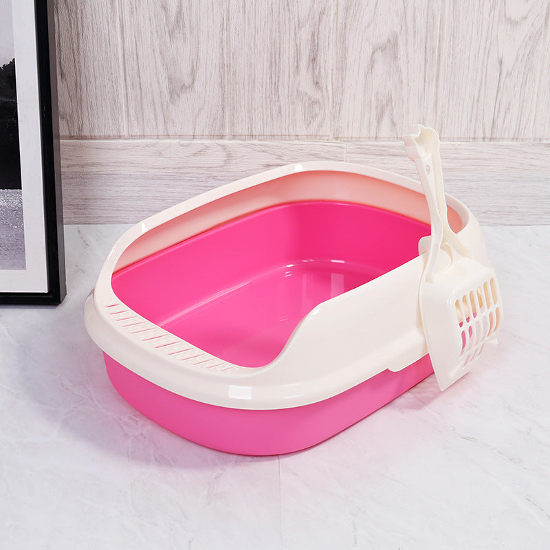 Paw Velour Semi-Enclosed Litter Box