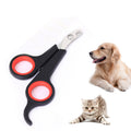 Paw Velour scissor-style pet nail clipper, black