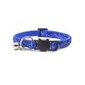 Paw Velour breakaway cat collar with bell