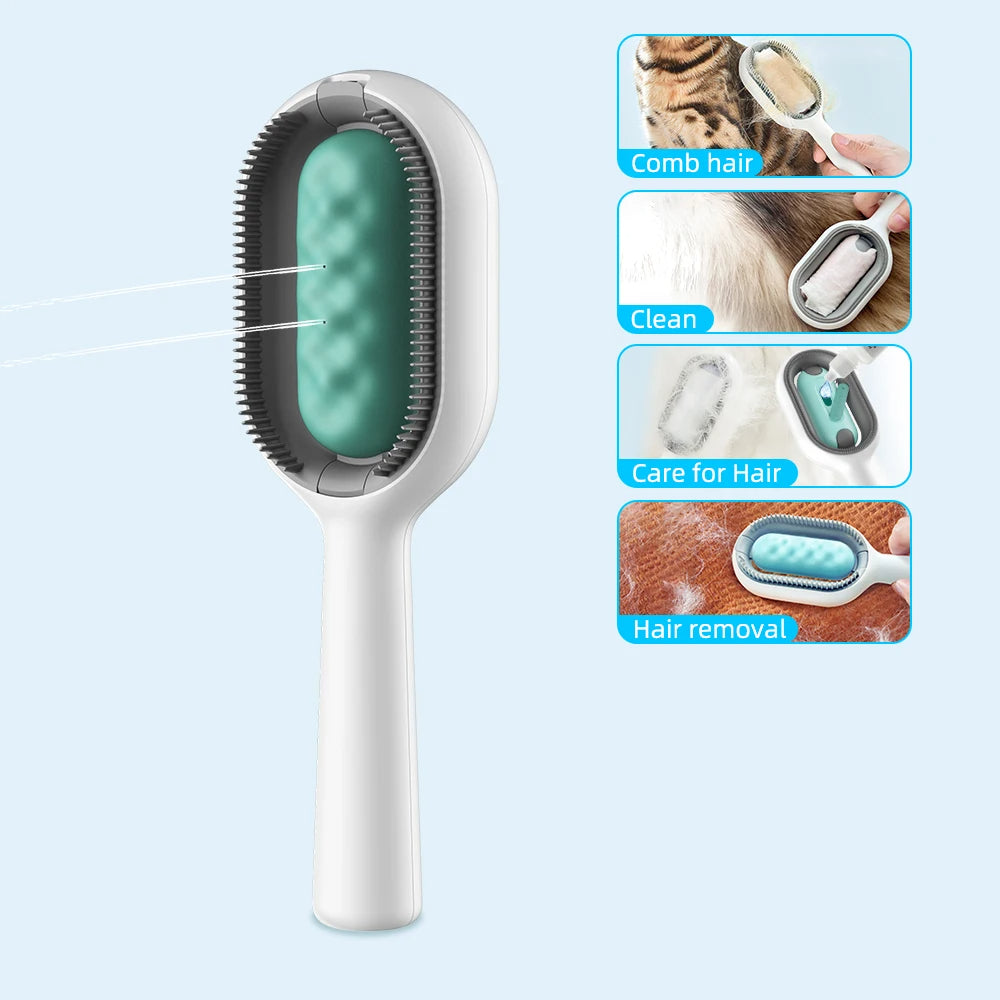 Paw Velour pet brush uses: combing, cleaning, hair care, and hair removal