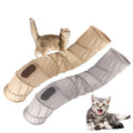 Paw Velour collapsible S-shape cat play tunnel