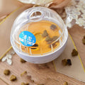 Paw Velour Tumbler Treat Puzzle Ball