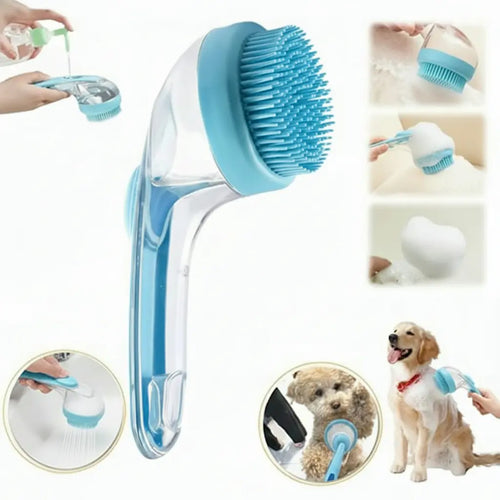 Paw Velour grooming brush soft bristles close-up