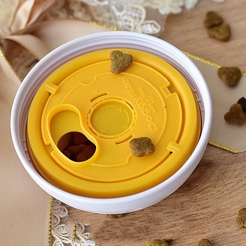 Paw Velour Tumbler Treat Puzzle Ball - detail