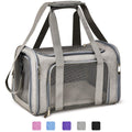 Paw Velour soft-sided cat carrier, TSA airline approved