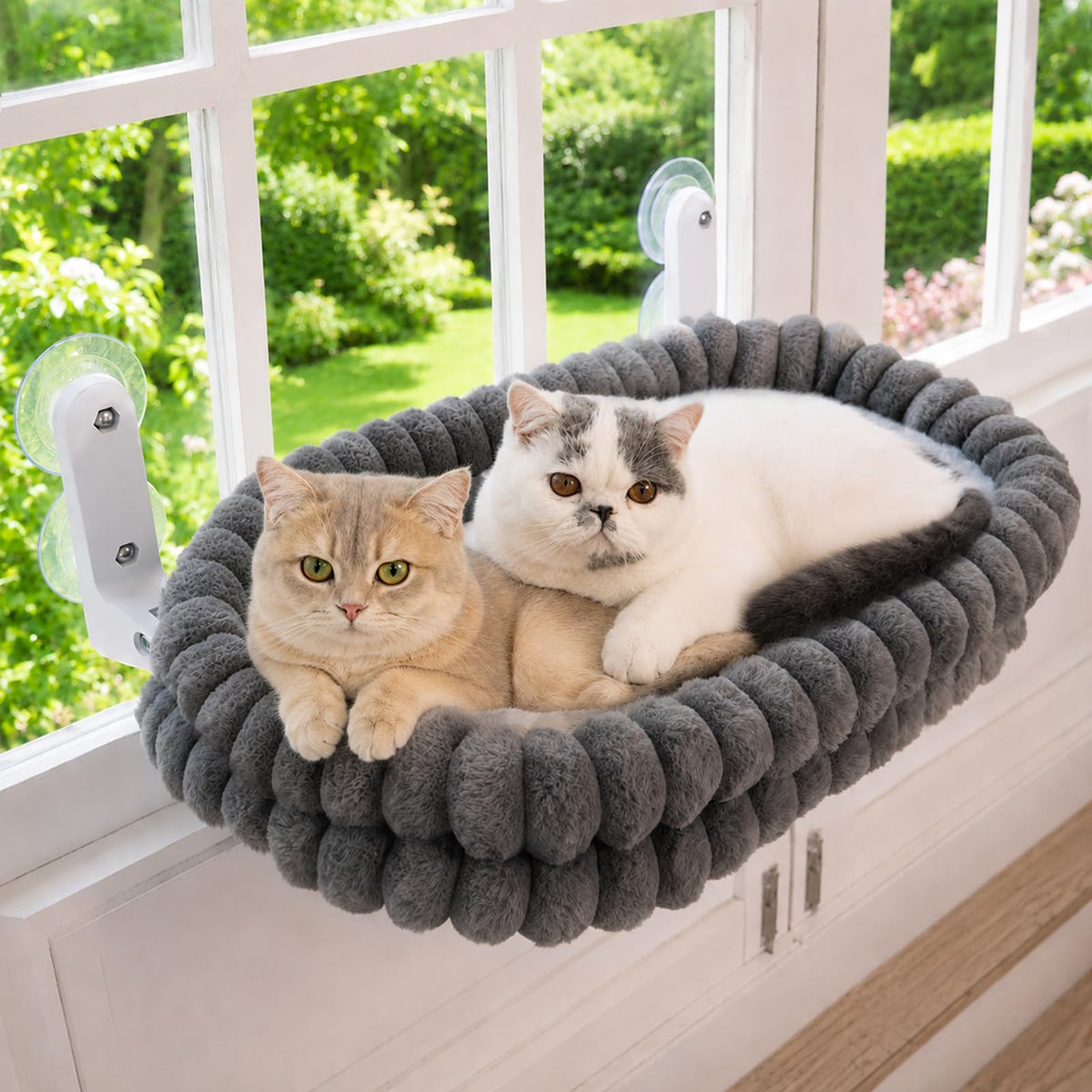 Paw Velour foldable cat window perch